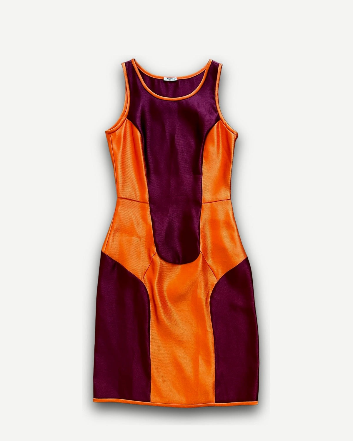 Miu Miu SS08 Colorblock Neon Dress