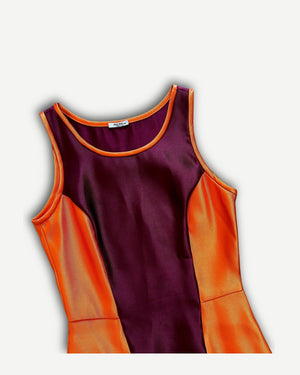 Miu Miu SS08 Colorblock Neon Dress