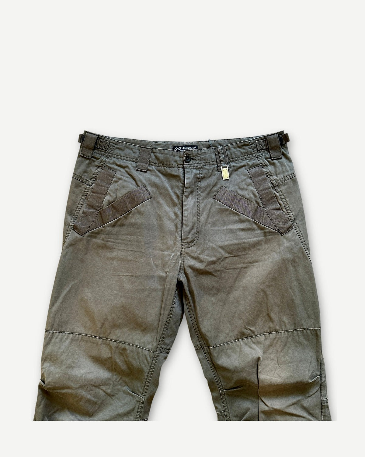 Dolce & Gabbana AW03 Zipped Cargo Pants