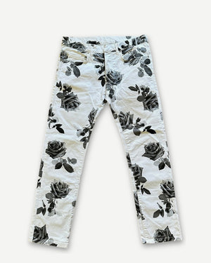 Dior Homme FW16 Rose Print Denim