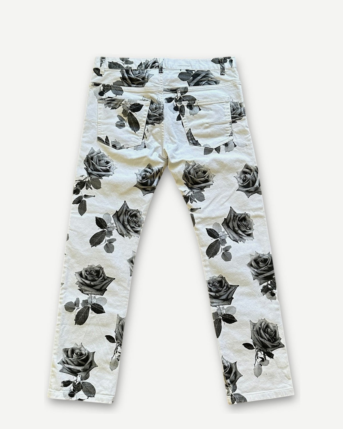 Dior Homme FW16 Rose Print Denim