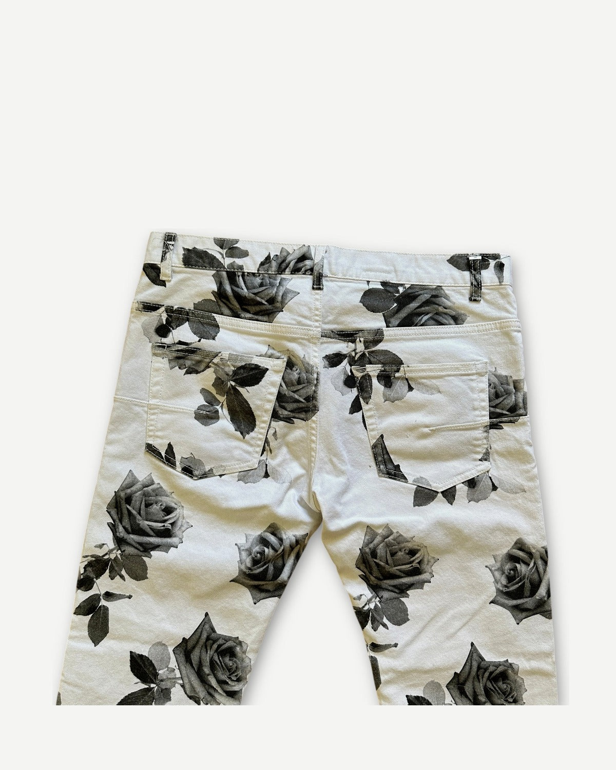 Dior Homme FW16 Rose Print Denim