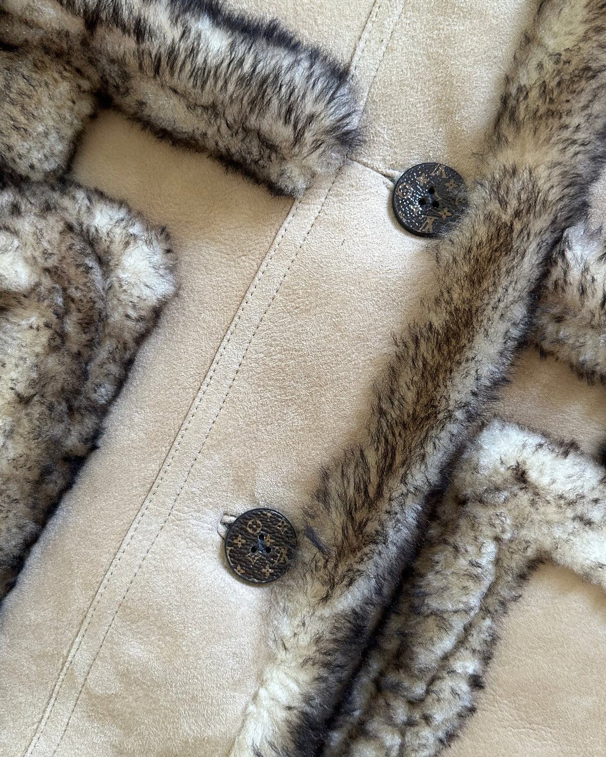 Louis Vuitton 1 of 1 Prototype Shearling Fur Coat