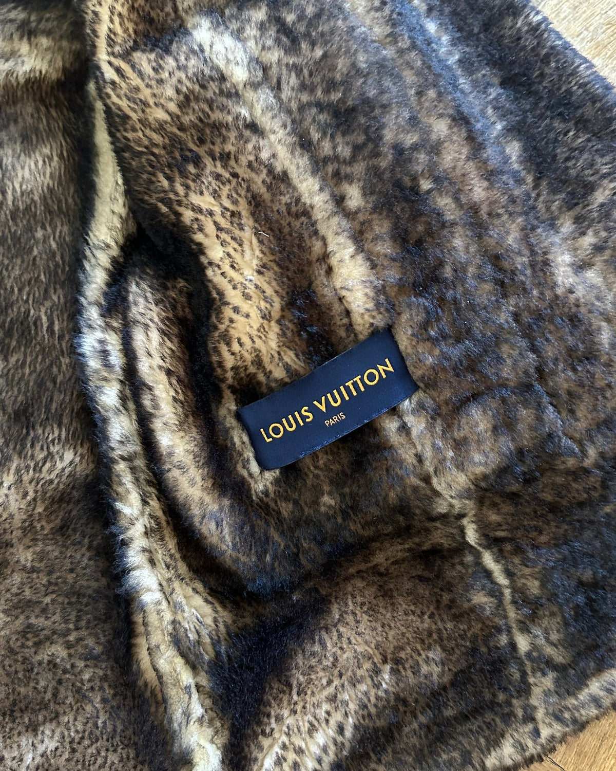 Louis Vuitton 1 of 1 Prototype Shearling Fur Coat