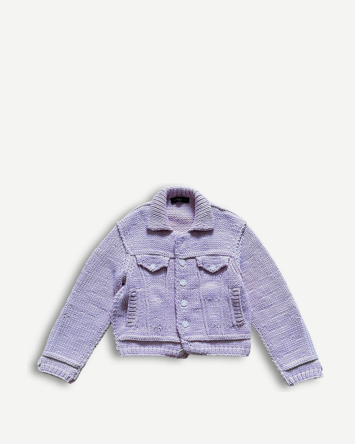 Louis Vuitton SS20 Asia Exclusive Knit Trucker Jacket