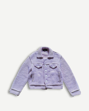 Louis Vuitton SS20 Asia Exclusive Knit Trucker Jacket