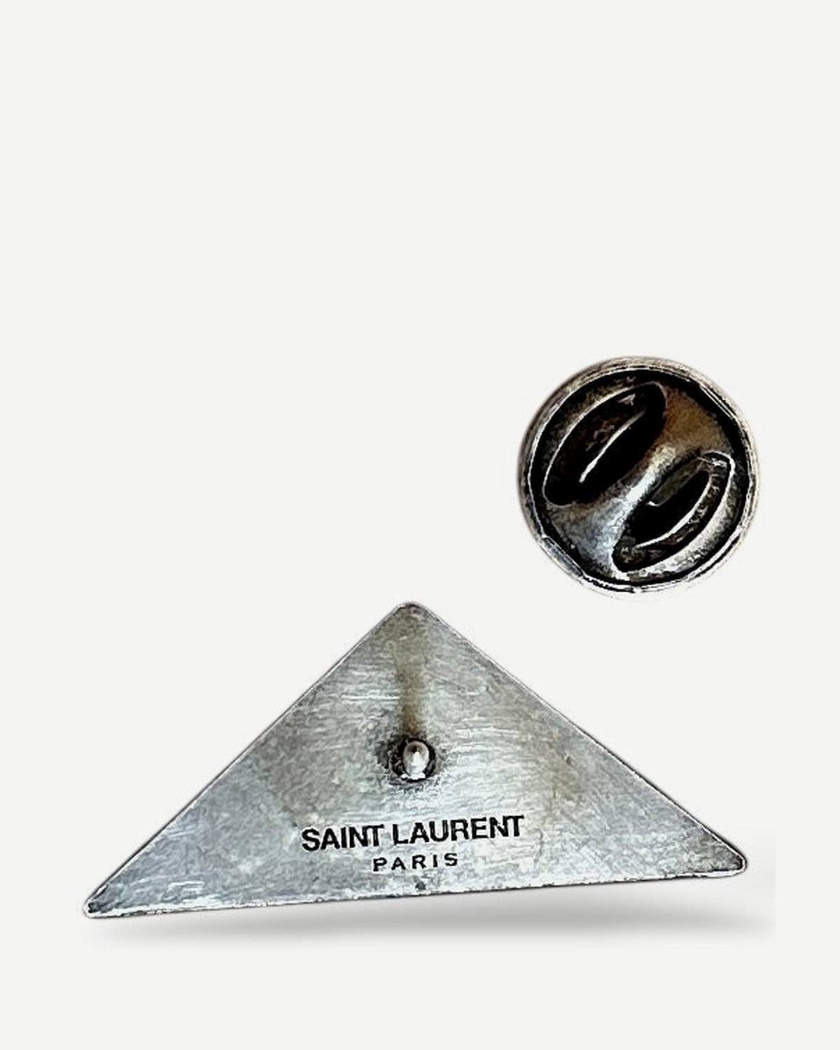 Saint Laurent Paris FW15 Triangle Pin