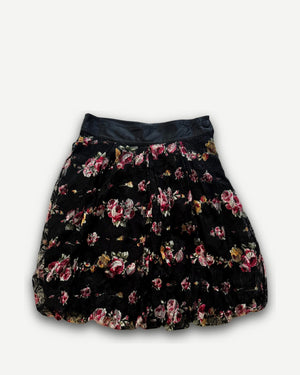 Alexander McQueen Printed Balloon Skirt