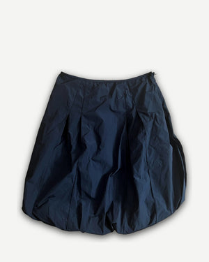 Alexander McQueen 90s Black Balloon Skirt