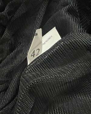 Alexander McQueen 90s Black Balloon Skirt