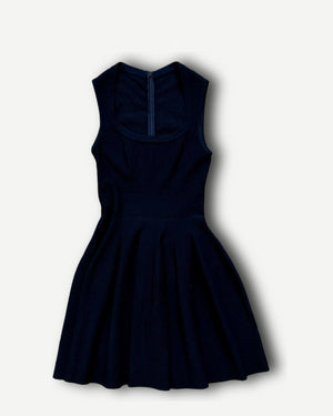 Azzedine Alaïa Black Textured Dress