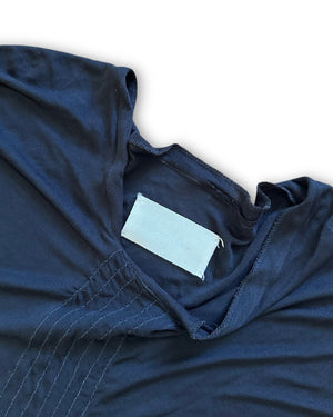 Maison Martin Margiela 90s Black Viscose Kaftan