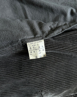 Rick Owens Archival Double Breasted Corduroy Coat