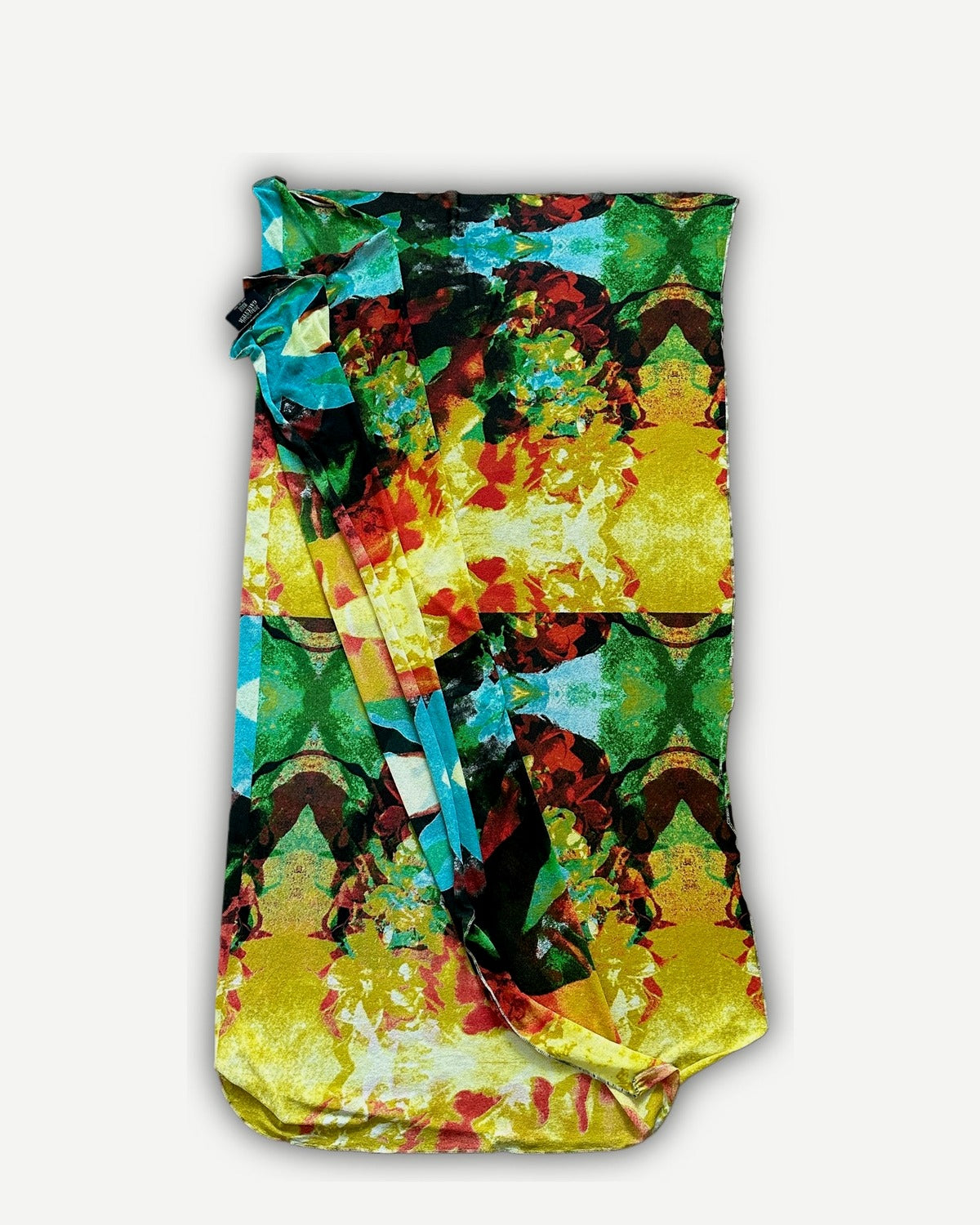 Jean Paul Gaultier SS00 Psychedelic Pareo Dress