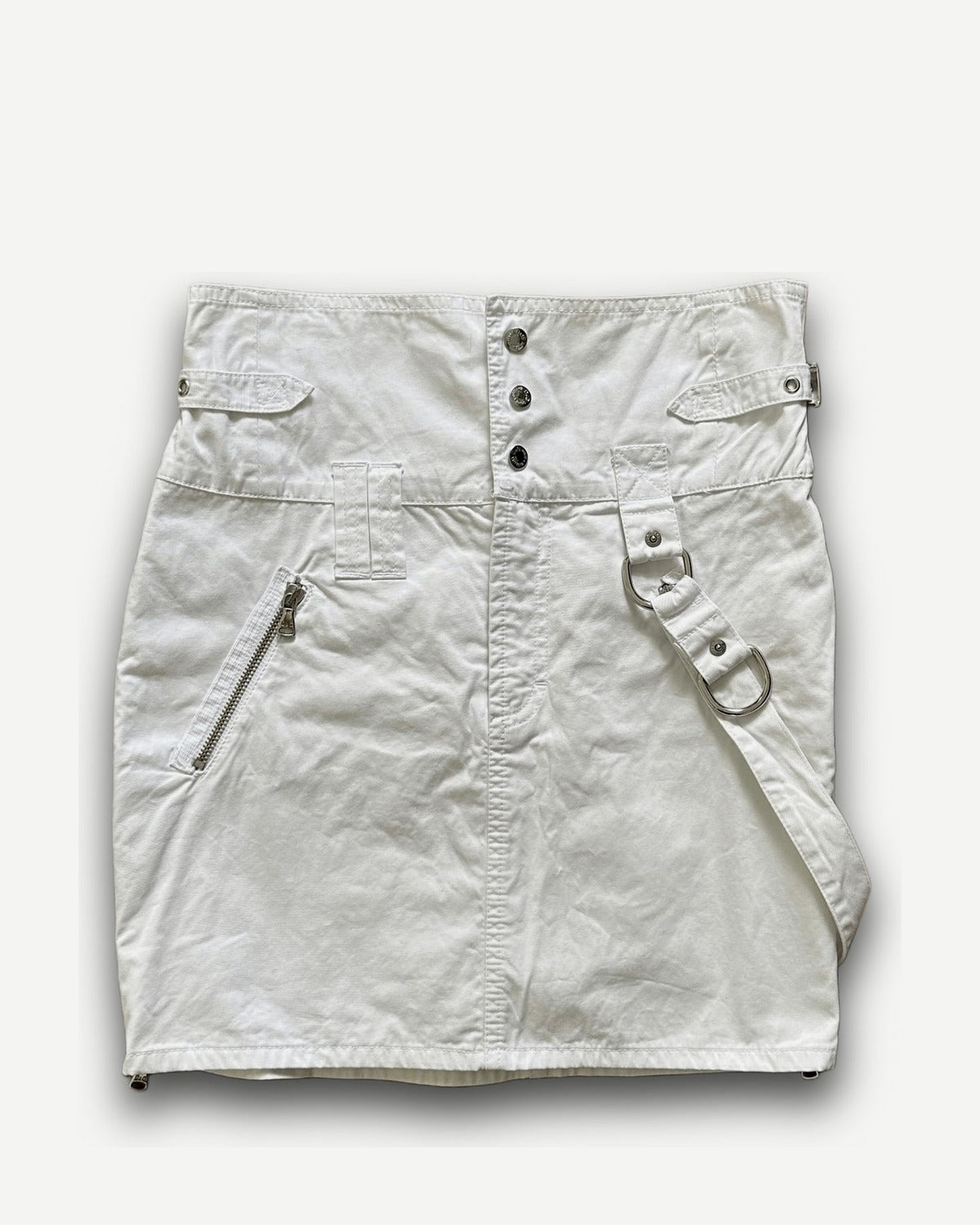 Dolce & Gabbana 2000s Strapped Cargo Skirt