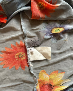 Yohji Yamamoto Pour Homme SS02 Floral Sheer Shirt