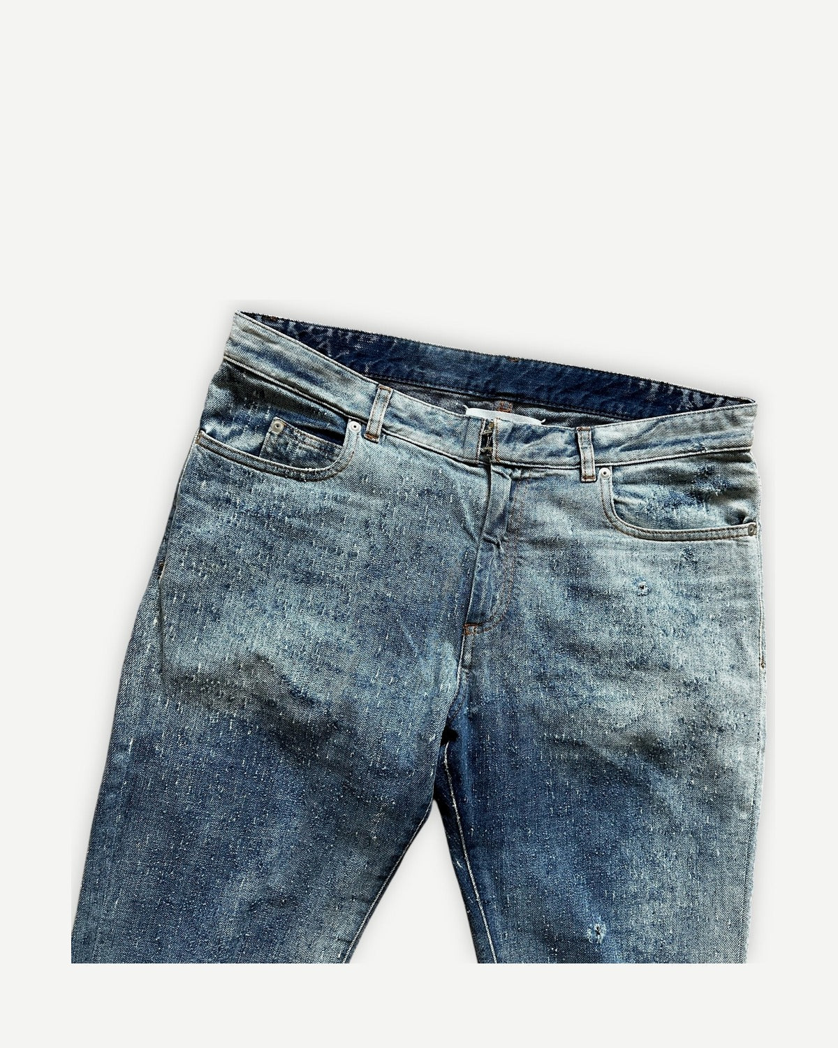 Maison Margiela FW15 Pilled Denim