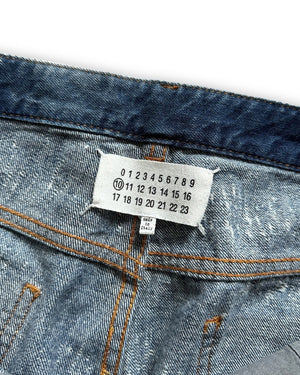 Maison Margiela FW15 Pilled Denim