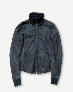Rick Owens Vintage Intarsia Lamb Leather Jacket