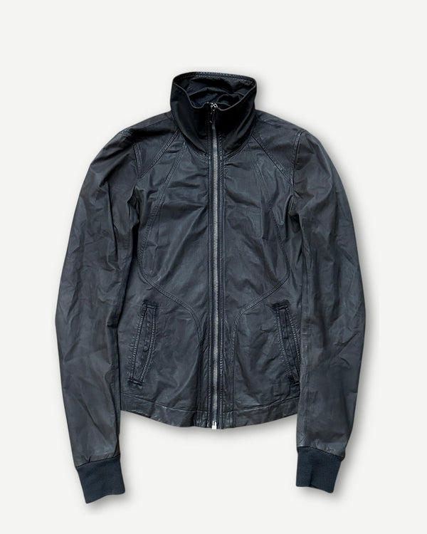 Rick Owens Vintage Intarsia Lamb Leather Jacket - Ākaibu Store