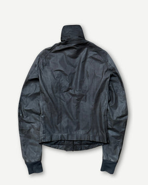 Rick Owens Vintage Intarsia Lamb Leather Jacket