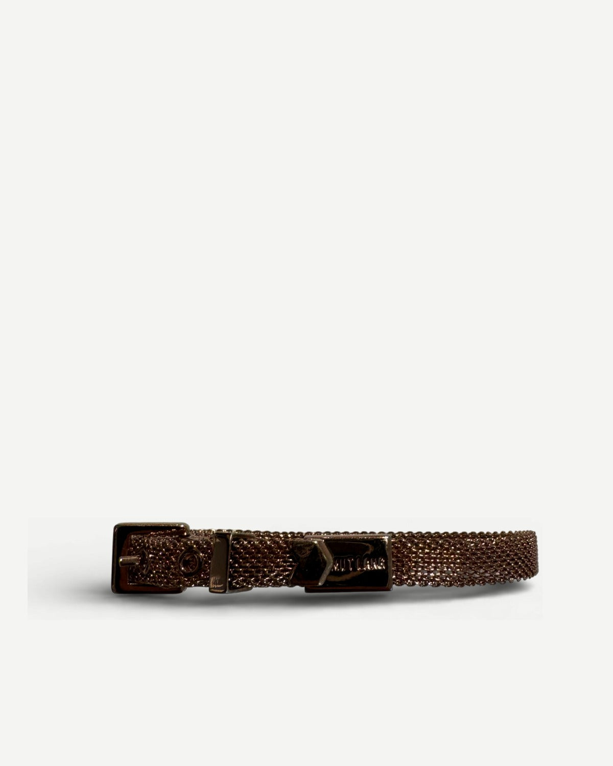 Helmut Lang AW04 Rose Chain Mesh Bracelet