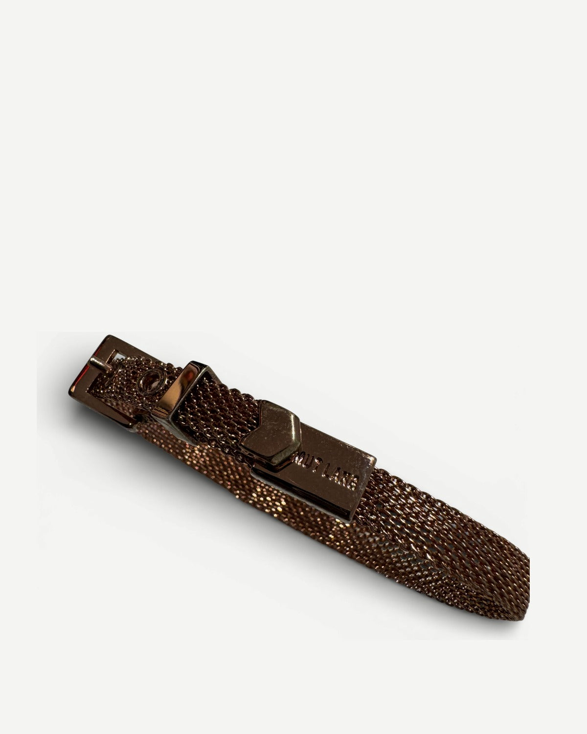 Helmut Lang AW04 Rose Chain Mesh Bracelet