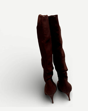 Maison Martin Margiela 2000s Tabi Knee High Brown