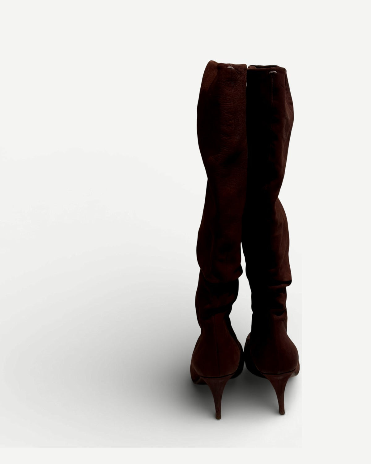 Maison Martin Margiela 2000s Tabi Knee High Brown