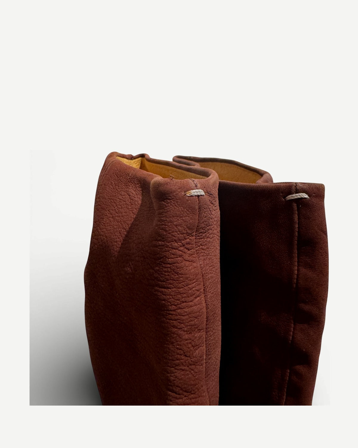 Maison Martin Margiela 2000s Tabi Knee High Brown