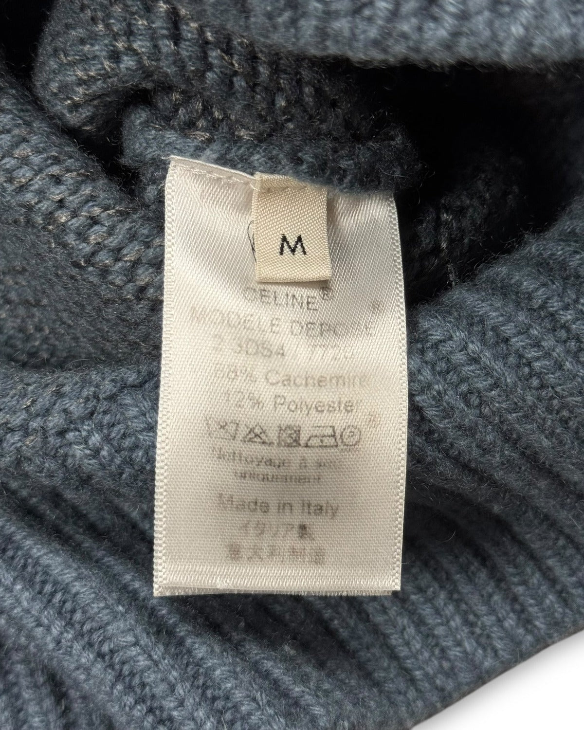 Celine by Phoebe Philo Oversized Cashmere Knit Sweater