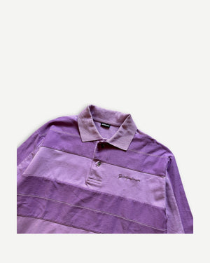 Jacquemus Purple Striped Polo Longsleeve