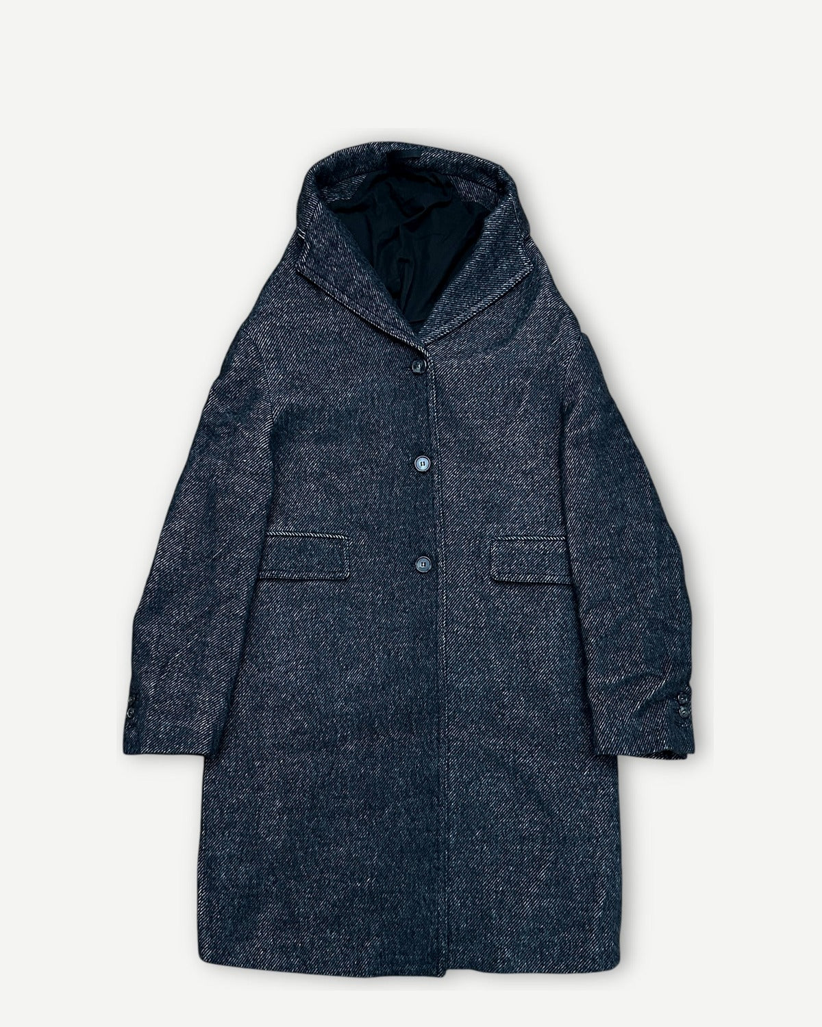 Maison Martin Margiela AW05 Hunchback Wool Coat
