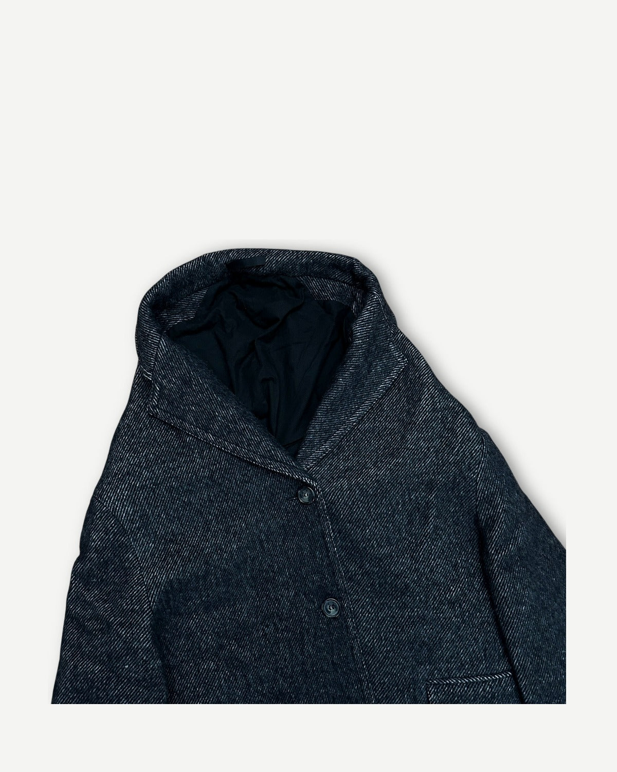 Maison Martin Margiela AW05 Hunchback Wool Coat