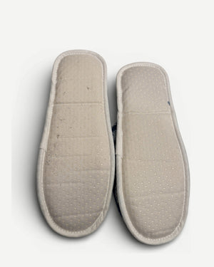 Christian Dior 2000s by John Galliano Diorrisimo Monogram Terry Cloth Slippers
