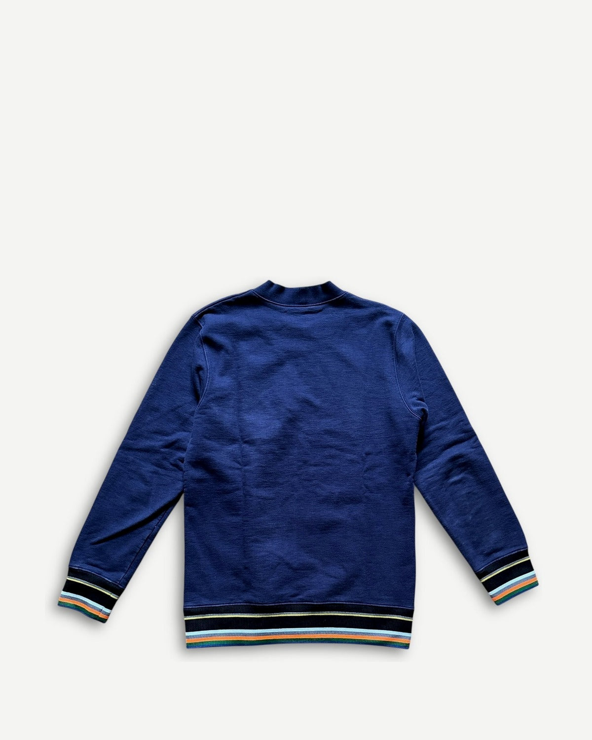 Raf Simons Sterling Ruby Navy Terry Crewneck Sweater - Ākaibu Store