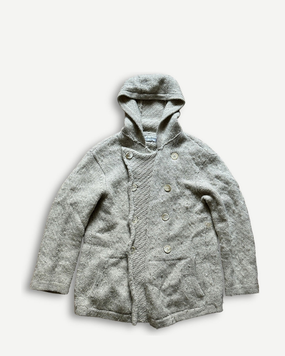 Yohji Yamamoto Pour Homme FW10 Hooded Knit Jacket