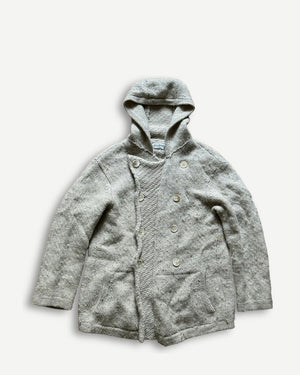 Yohji Yamamoto Pour Homme FW10 Hooded Knit Jacket