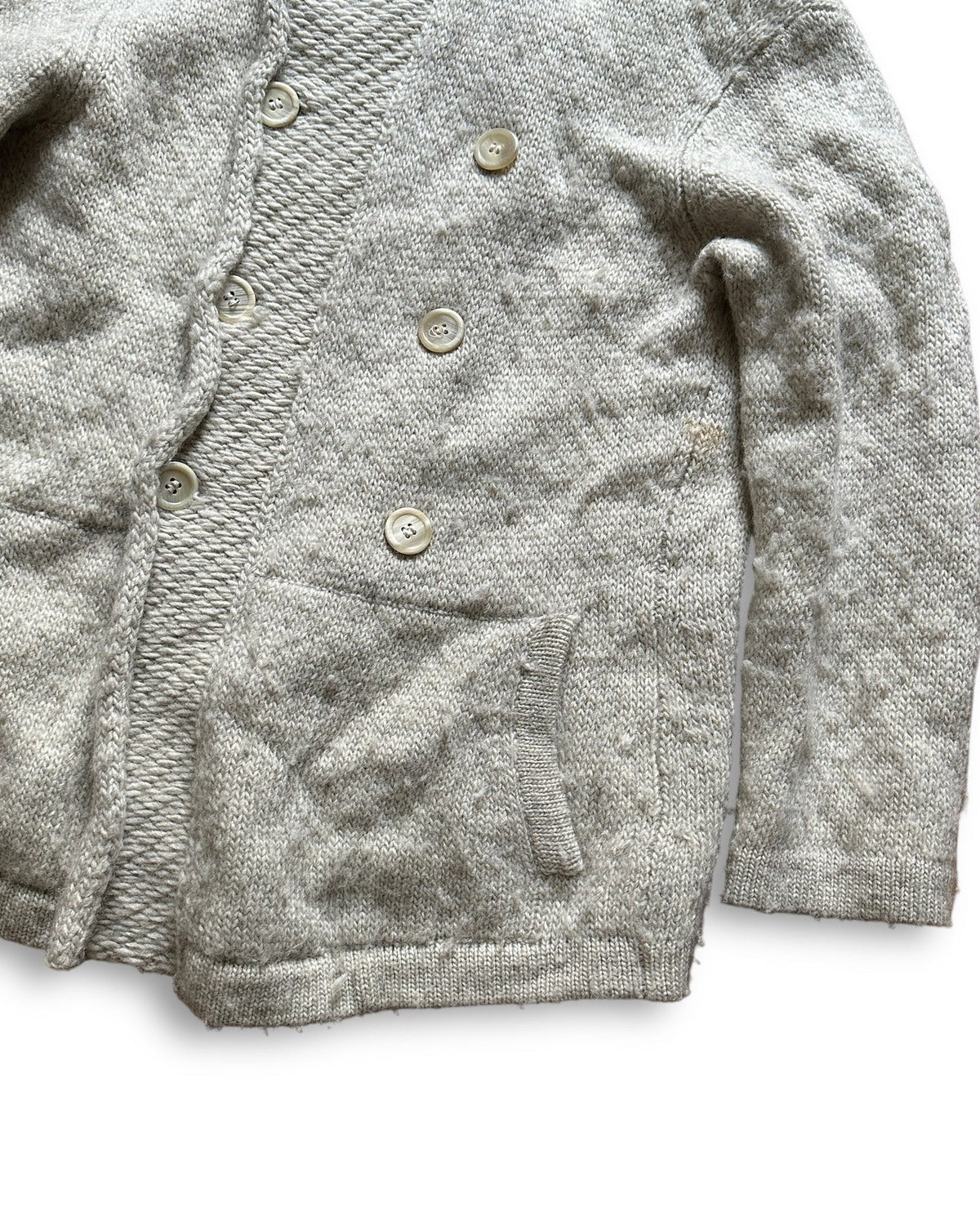 Yohji Yamamoto Pour Homme FW10 Hooded Knit Jacket