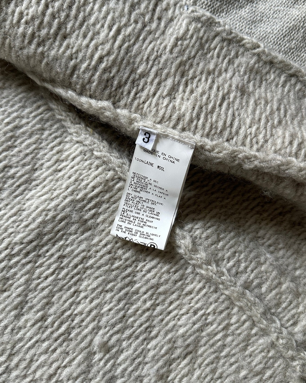 Yohji Yamamoto Pour Homme FW10 Hooded Knit Jacket