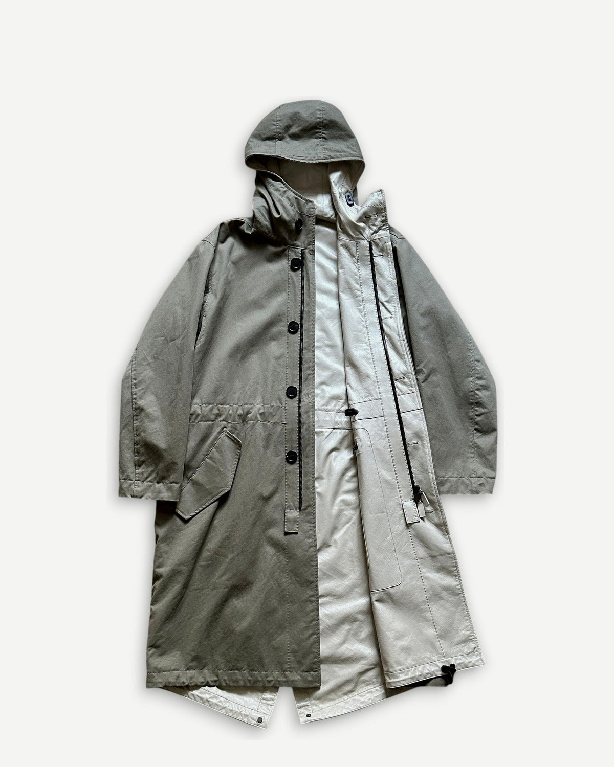 Berluti by Haider Ackermann SS18 Leather Lined Parka Sample