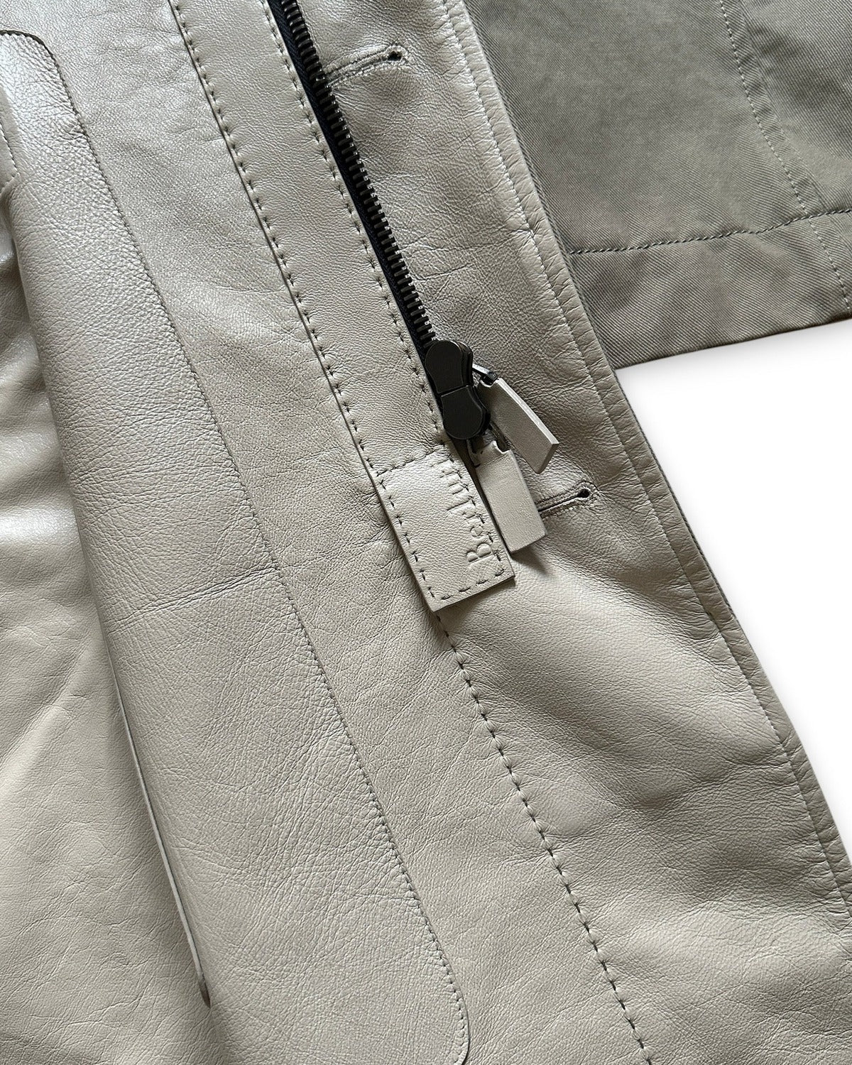 Berluti by Haider Ackermann SS18 Leather Lined Parka Sample