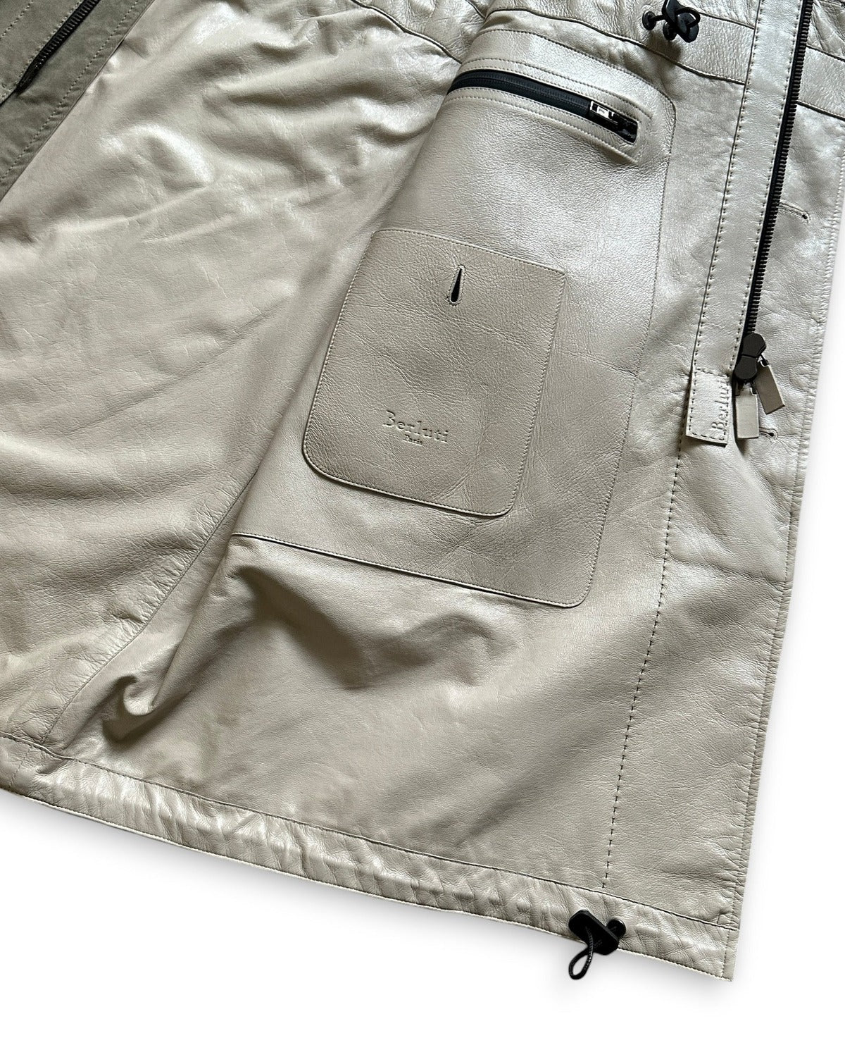 Berluti by Haider Ackermann SS18 Leather Lined Parka Sample