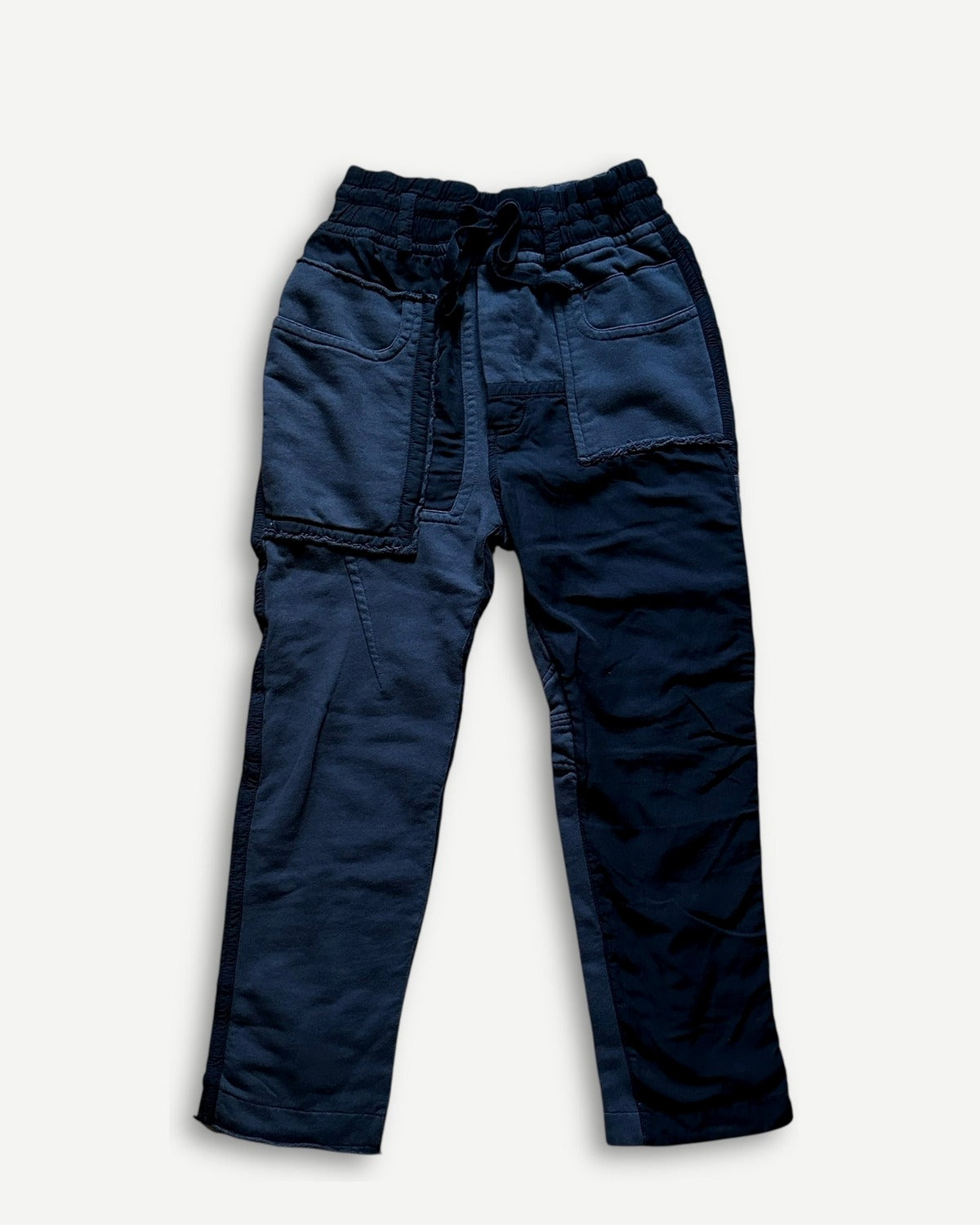 Haider Ackermann Cropped Patchwork Sweatpants