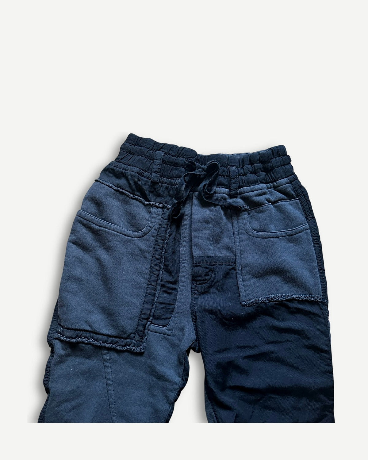 Haider Ackermann Cropped Patchwork Sweatpants