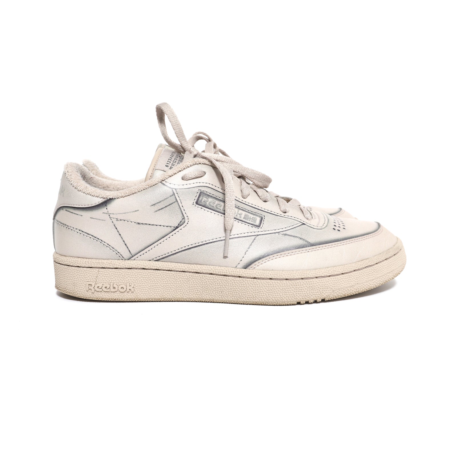 Reebok x Maison Martin Margiela "Trompe L'Oeil" Club C Sneaker