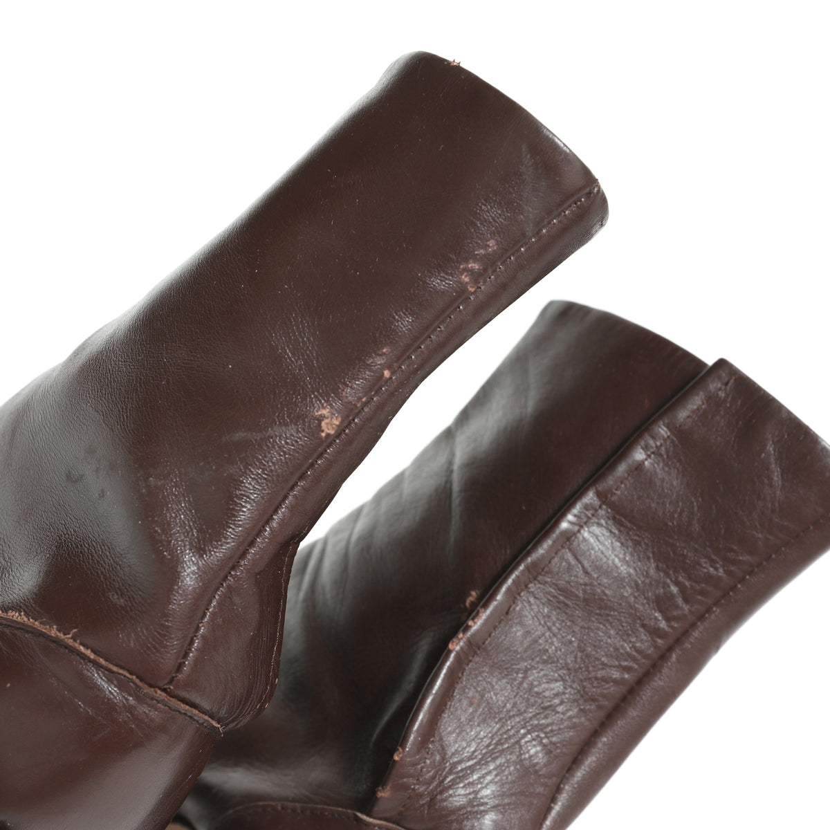 Maison Martin Margiela 90s Chocolate Tabi Boots