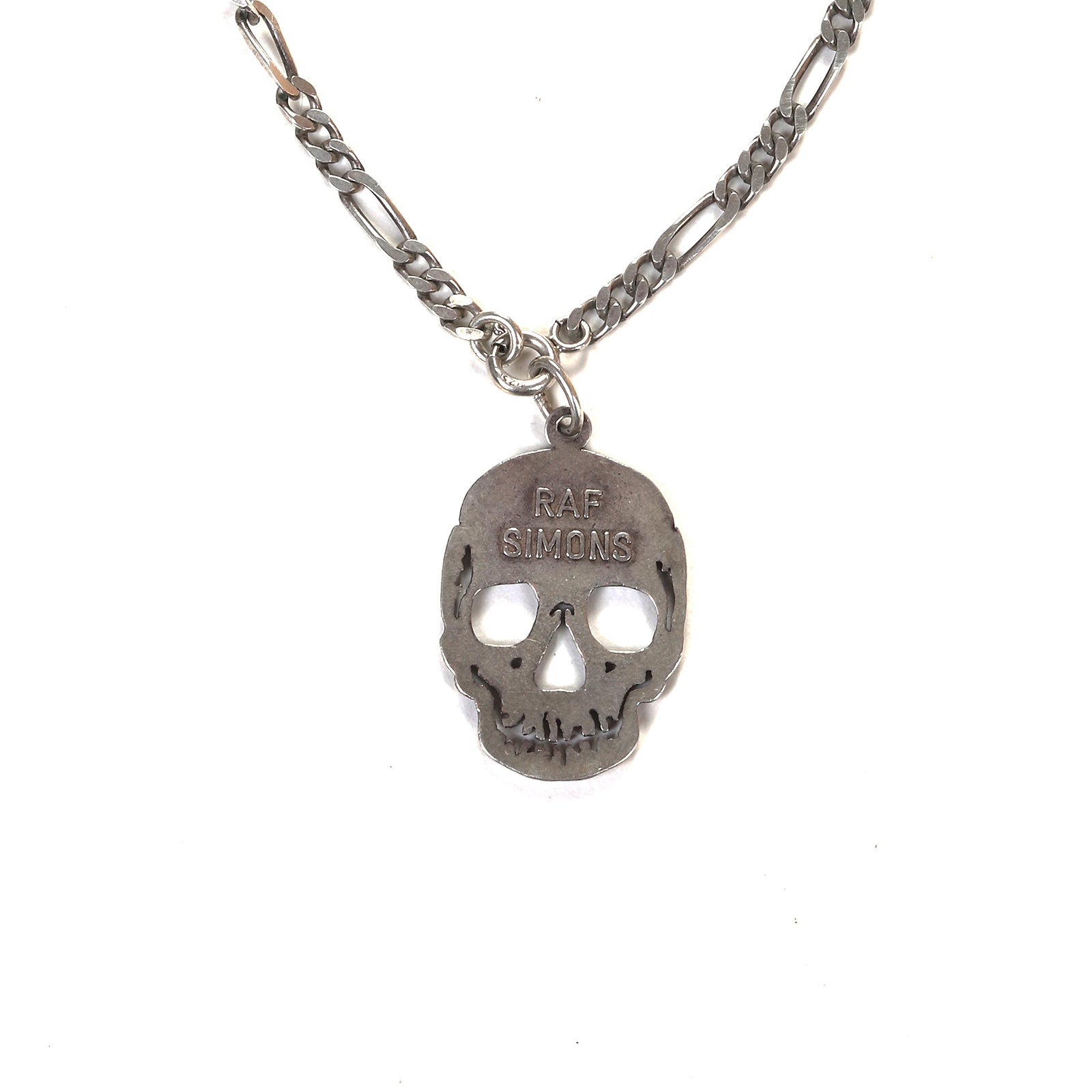 Raf Simons AW2003 Closer Skull Necklace