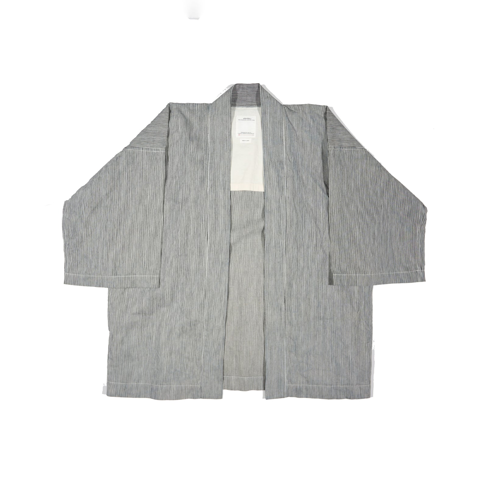 Visvim SS22 Happi Printed Cotton Kimono Shirt