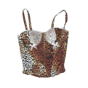 Christian Dior by John Galliano AW04 Leopard Bustier